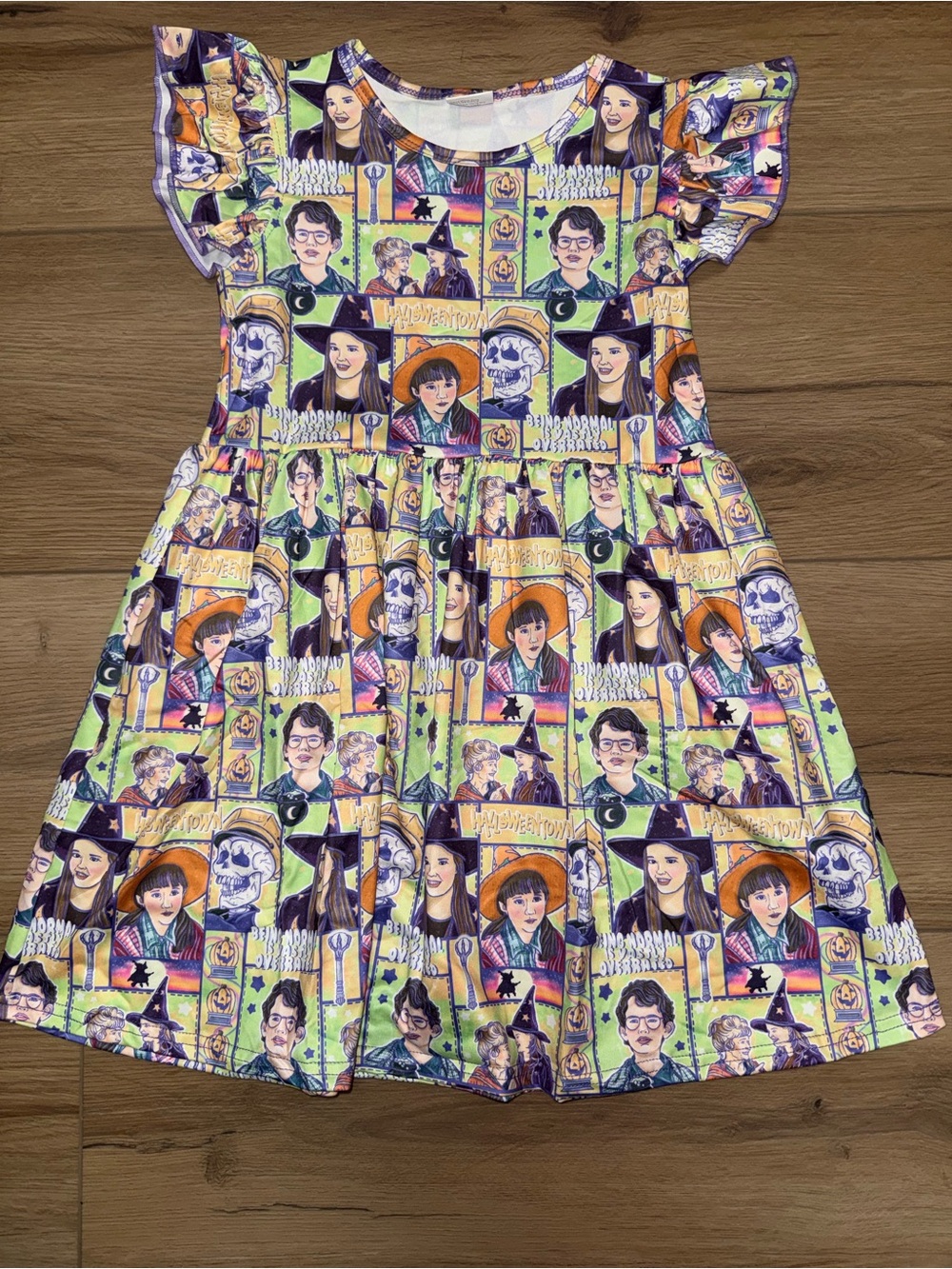 Halloween Town themed dress